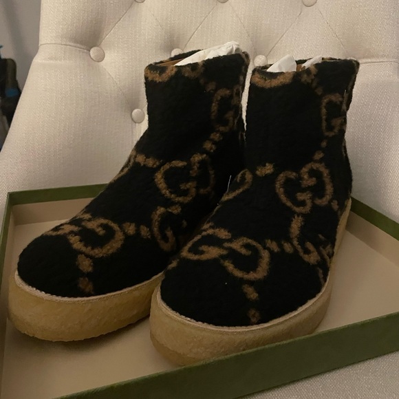 New authentic Gucci GG ankle boots - Picture 9 of 16